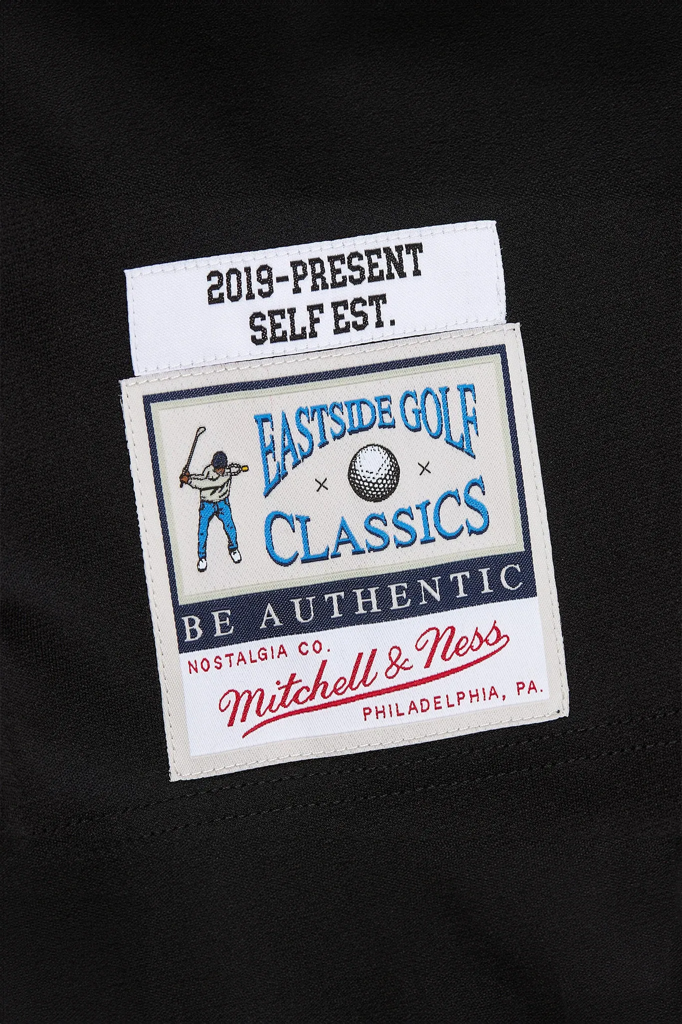 Black Mitchell & Ness x Eastside Golf Shooting Shirt