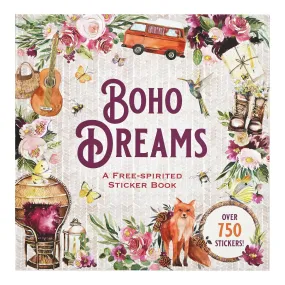 Boho Dreams Sticker Book - Over 750 Stickers