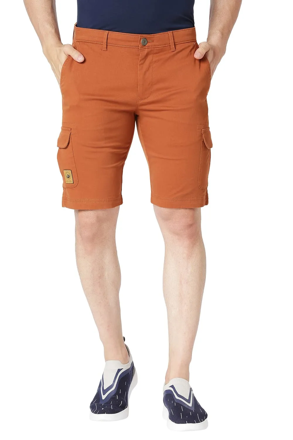 Cargo Cotton Stretch Shorts