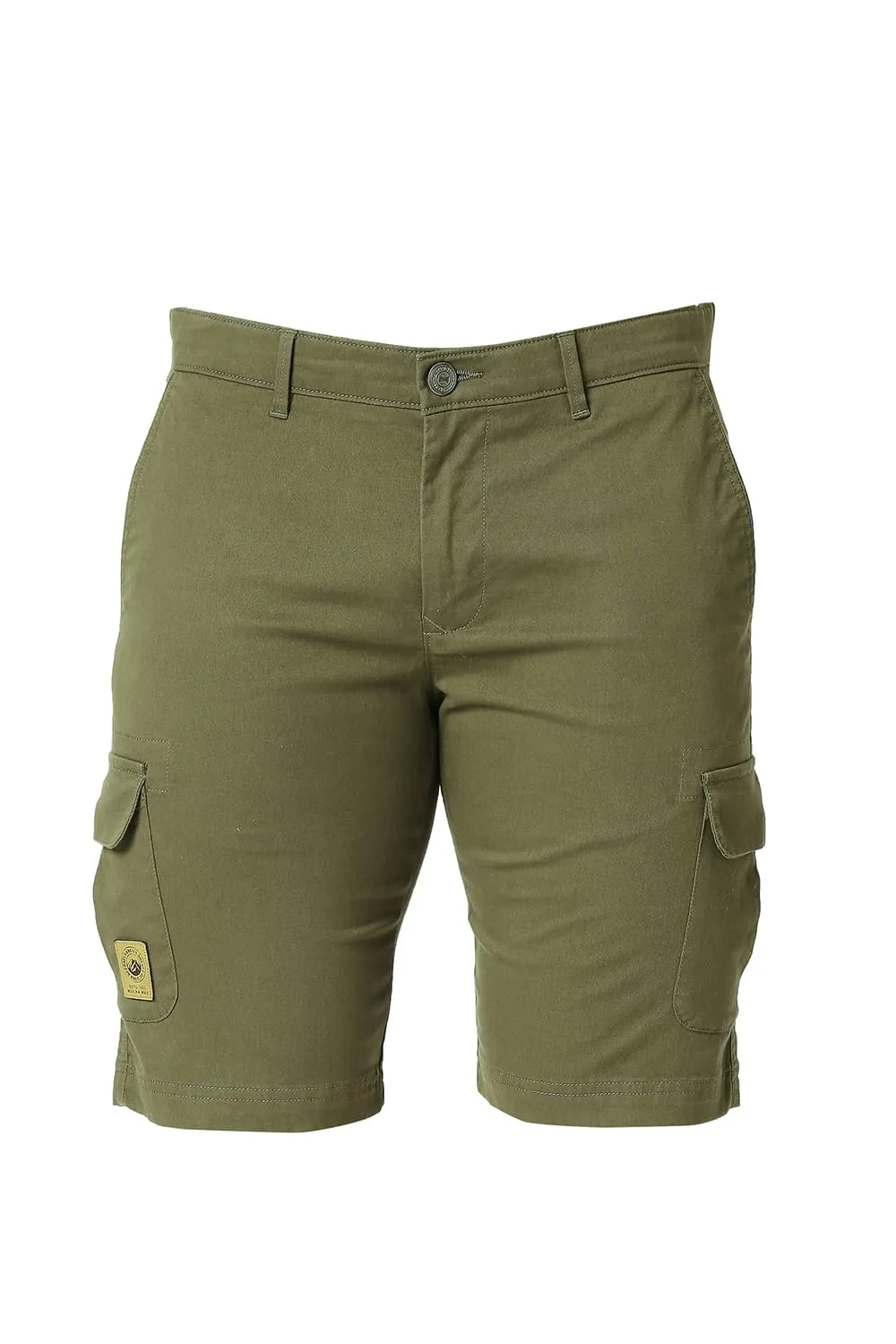 Cargo Cotton Stretch Shorts