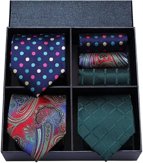 COMBO PACK 3/2PC NECKTIE SETS-CBP575