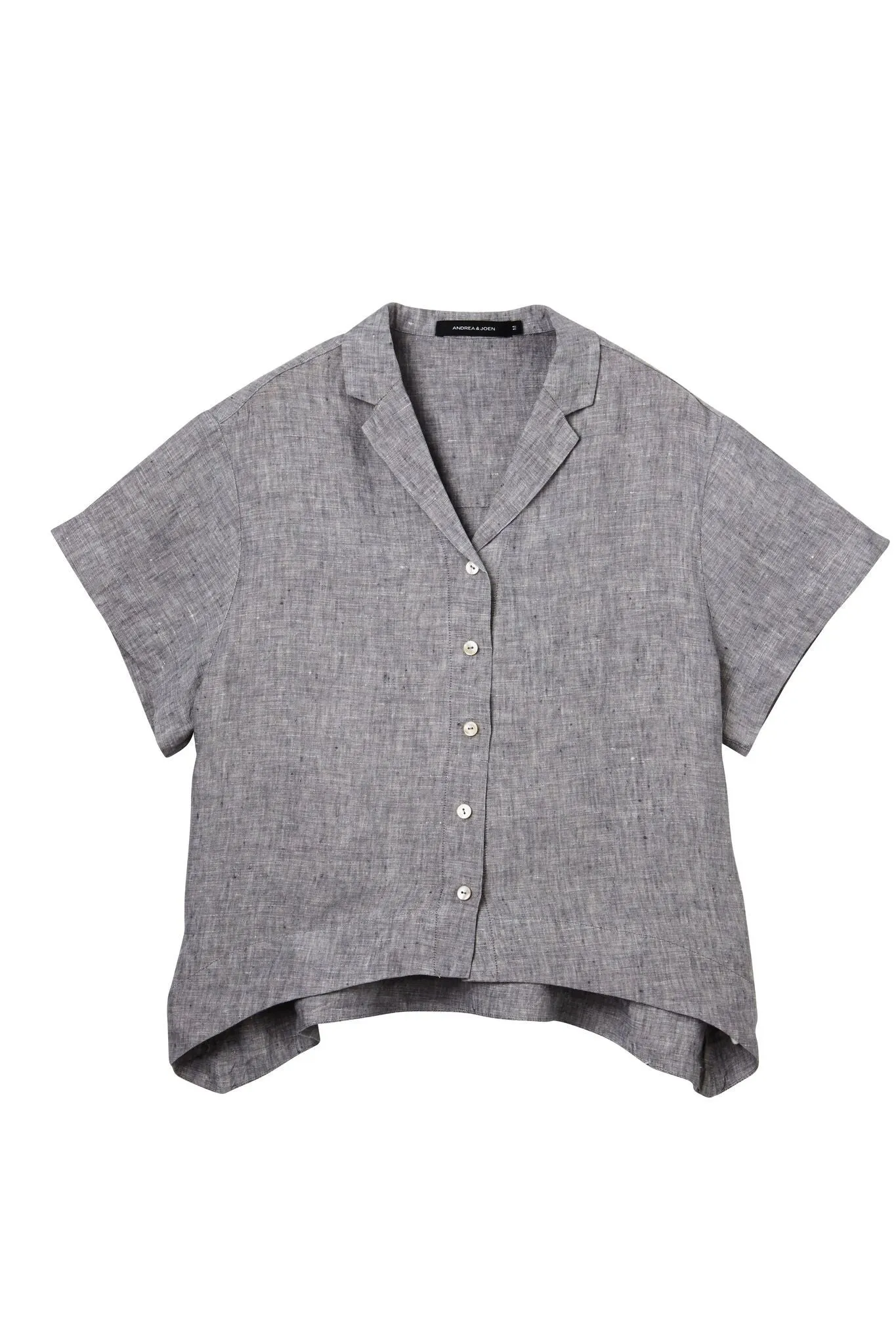 Evie Short Sleeve Shirt Fog