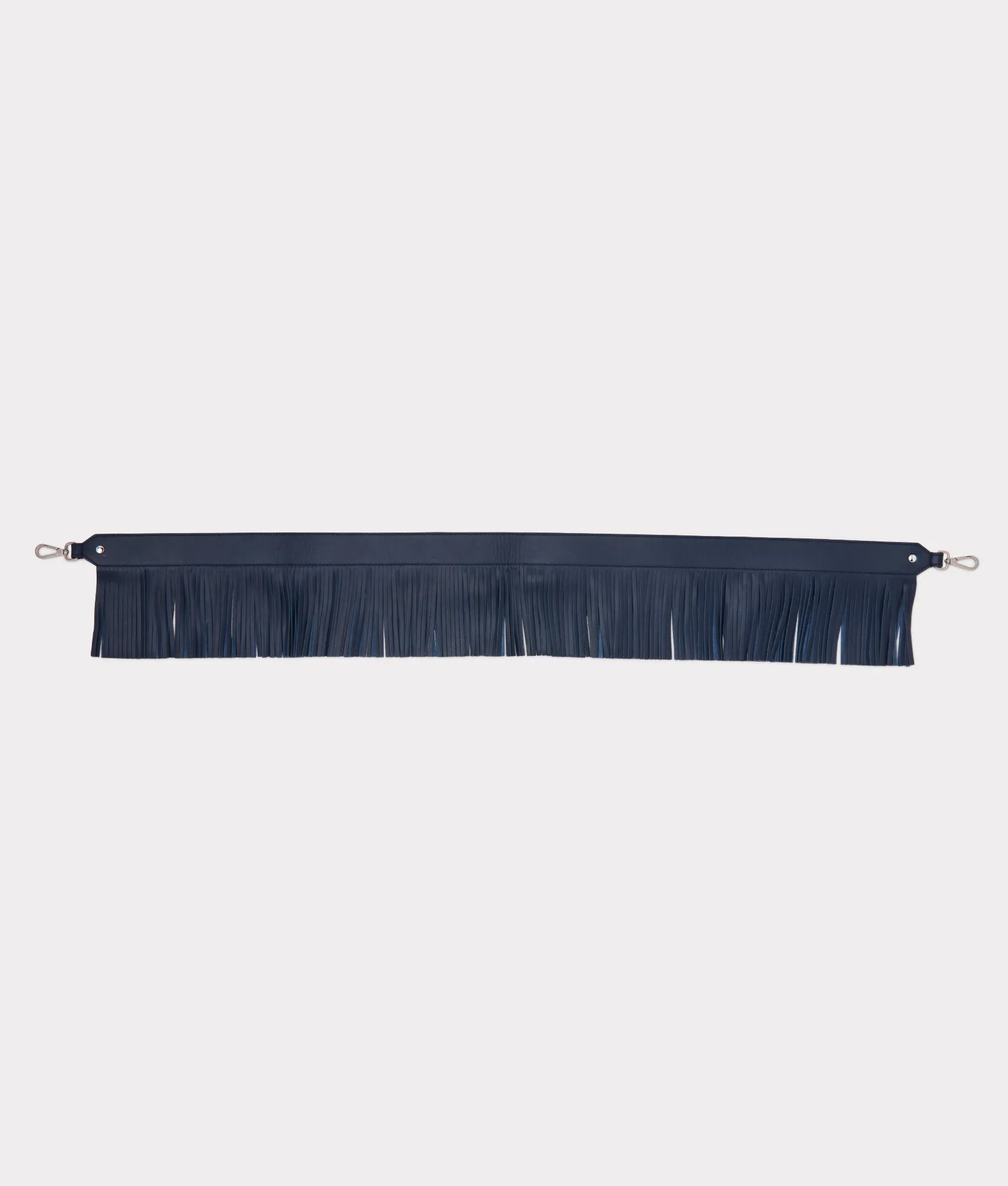 Fringe Handbag Strap :: Navy