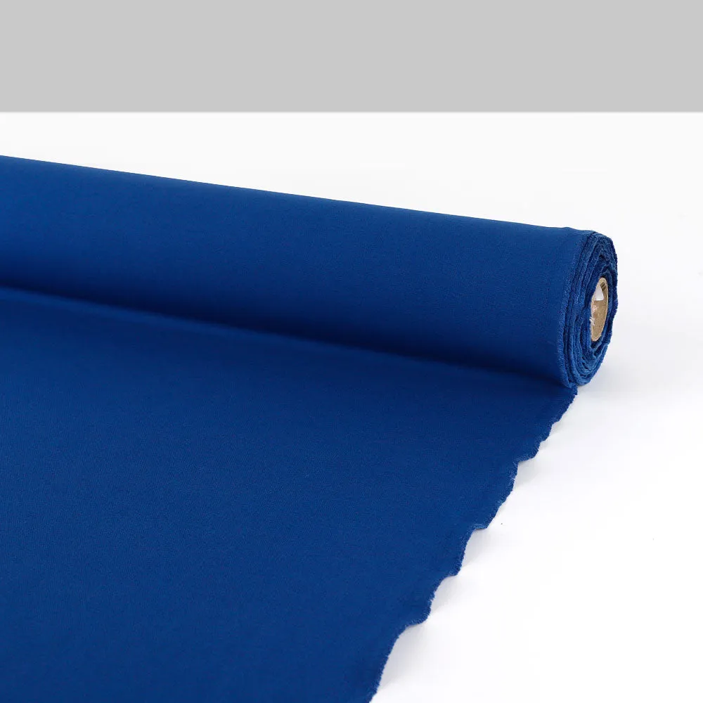 Heavyweight Stretch Cotton / Poly Suiting - Royal Blue (remnant)