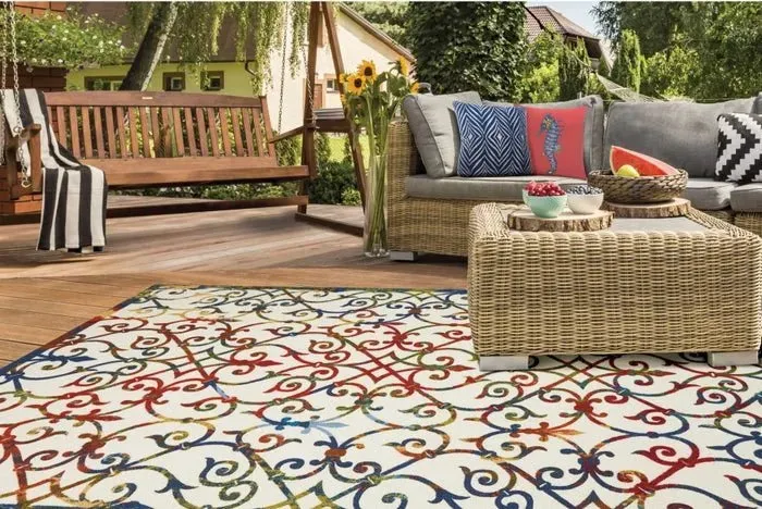 Home & Garden RS093 Multicolor Rug