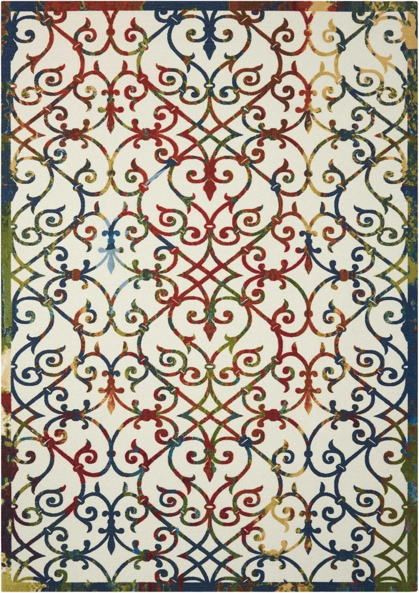 Home & Garden RS093 Multicolor Rug