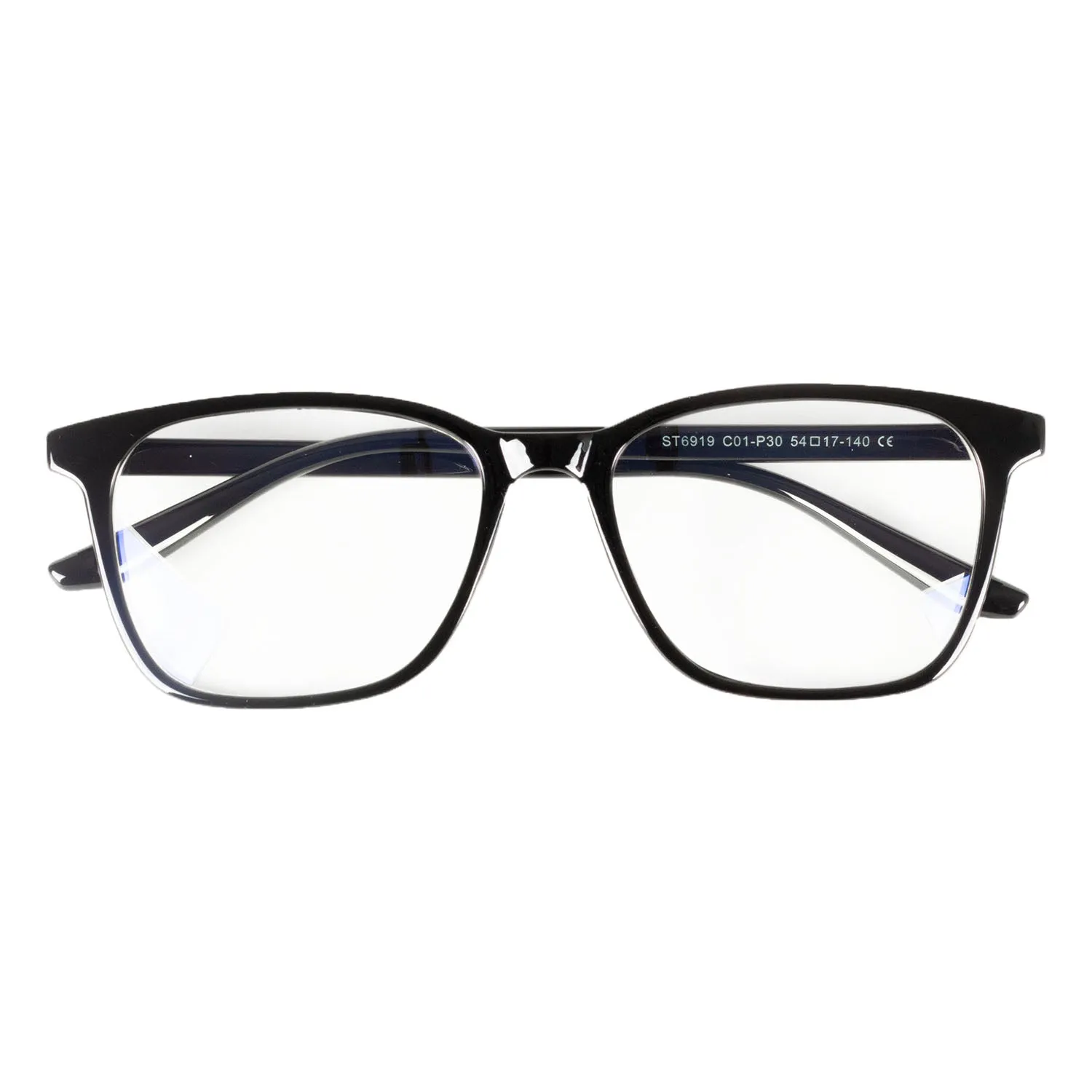 iB-iP Women's Classical Vintage Retro Style Leopard Clear Lens Fashion Eyeglasses