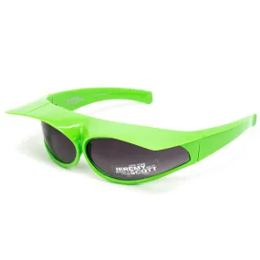 Jeremy Scott Ladies Sport Grey Sunglasses 9JSSUNVISERC5GREEN