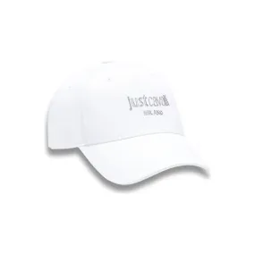 Just Cavalli White Cotton Men Cap