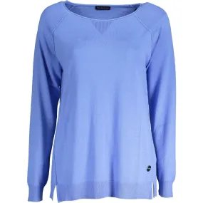 North Sails Light Blue Viscose Women Sweater