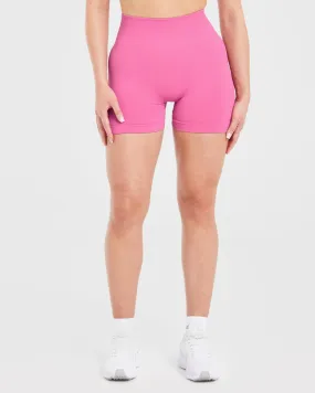 Power Seamless Shorts - Pink