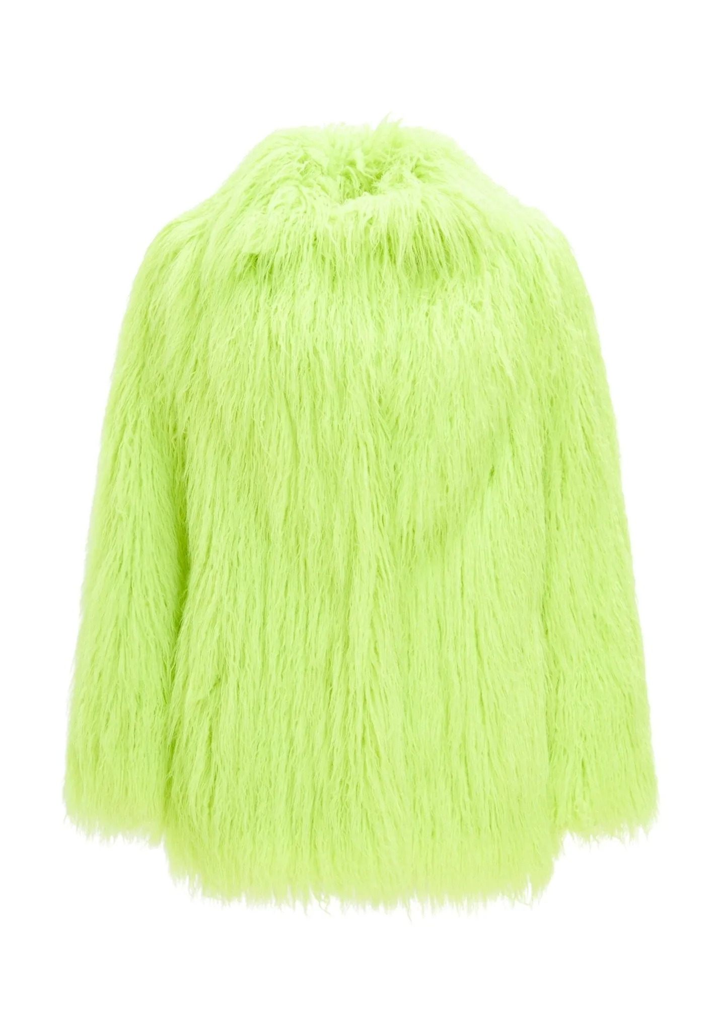 Winter Warm Faux Fur Jacket - Green